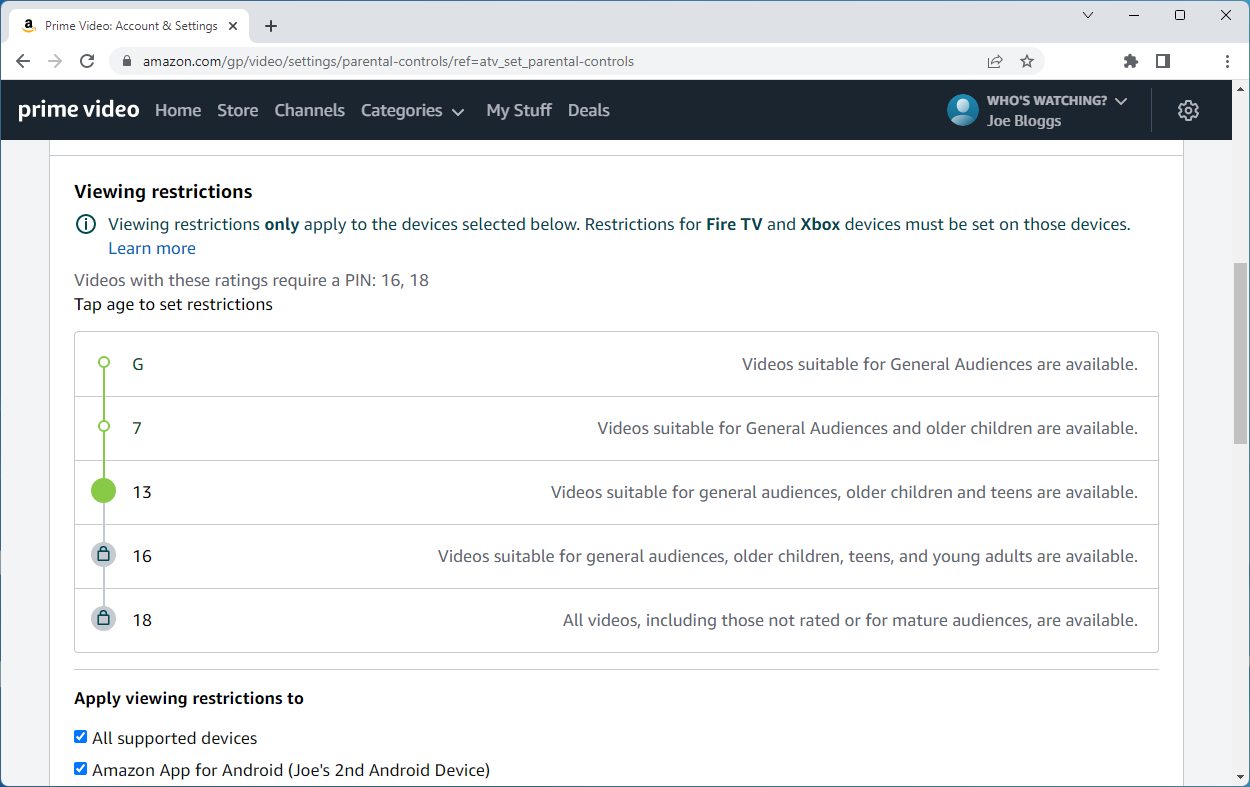 How to Change Parental Controls on Prime Video Safe Surfer